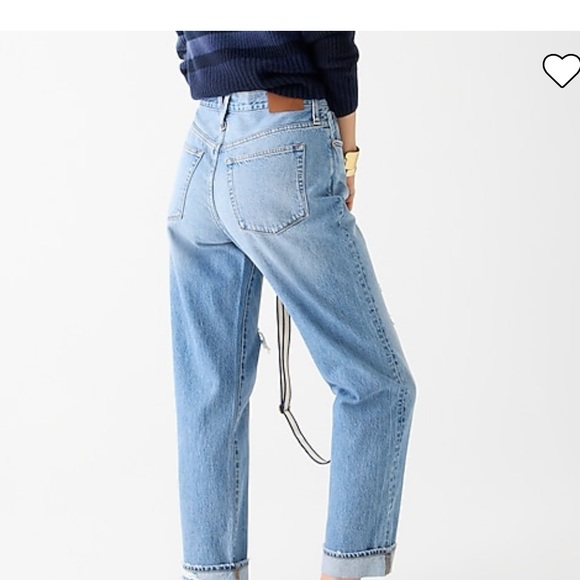 Jcrew Slouchy Boy Jeans. Bright indigo - Picture 3 of 8